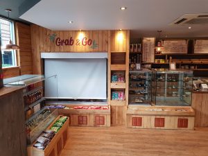 Commercial shop fitting - cafe renovation