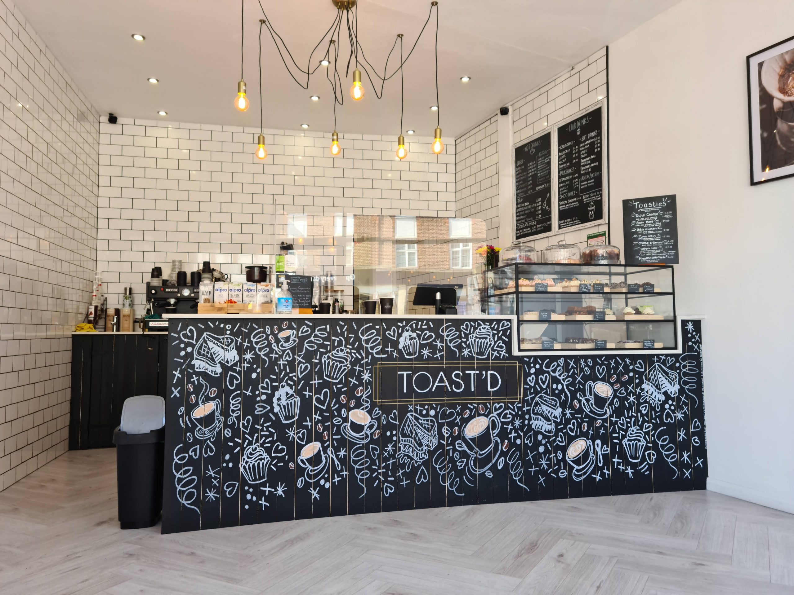 Commercial shop fitting - cafe renovation