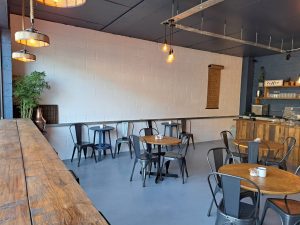 Commercial shop fitting - cafe renovation