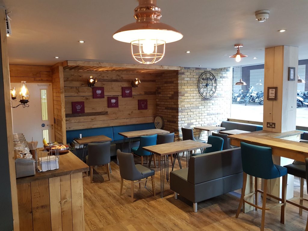 Commercial shop fitting - cafe renovation