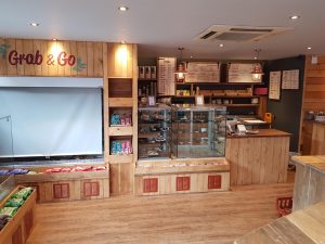 Commercial shop fitting - cafe renovation