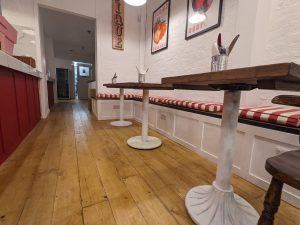 Commercial shop fitting - cafe renovation