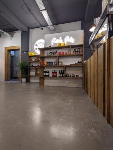 Commercial shop fitting - mobile coffee shop renovation