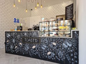 Commercial shop fitting - cafe renovation
