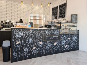 Commercial shop fitting - cafe renovation