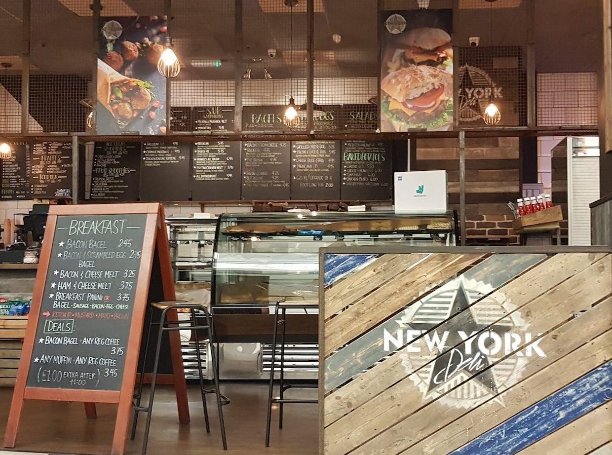 Commercial shop fitting - cafe renovation