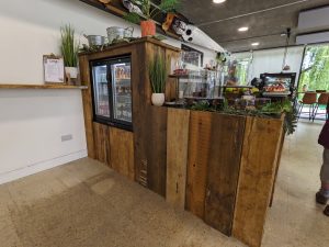 Commercial shop fitting - cafe renovation