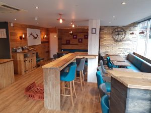 Commercial shop fitting - cafe renovation