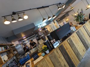 Commercial shop fitting - cafe renovation