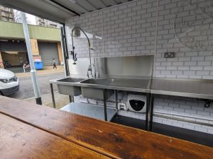 Commercial shop fitting - mobile coffee shop renovation