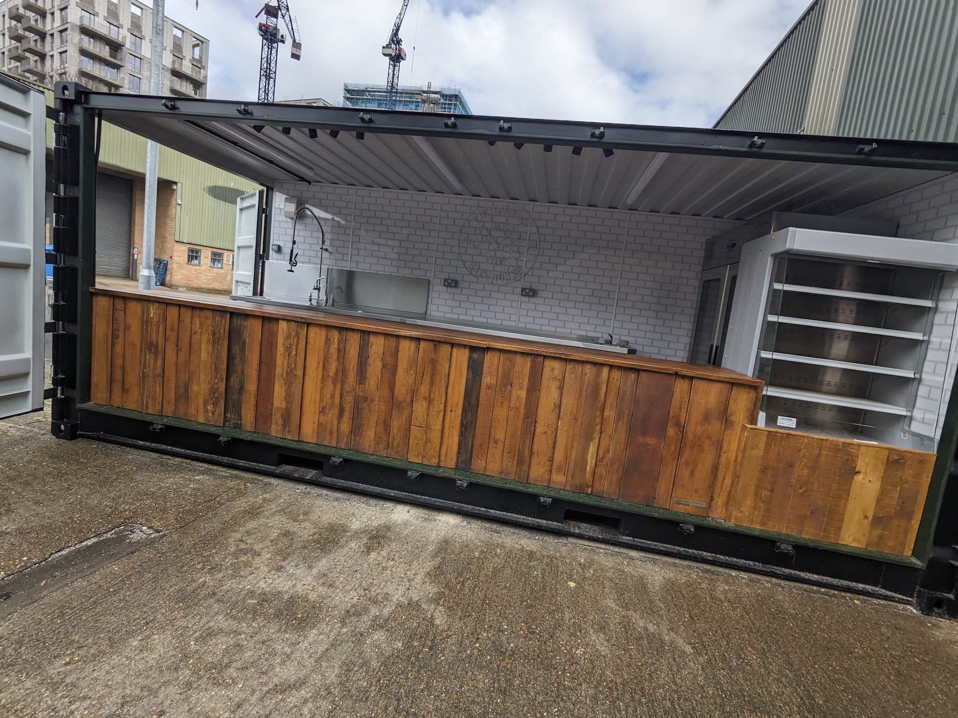 Commercial shop fitting - mobile coffee shop renovation