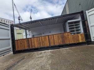 Commercial shop fitting - mobile coffee shop renovation