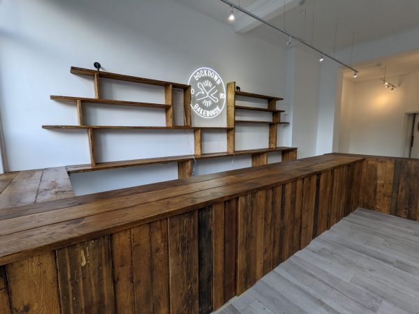 Renovation of a coffee shop Commercial shop fitting - cafe renovation