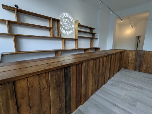 Renovation of a coffee shop Commercial shop fitting - cafe renovation