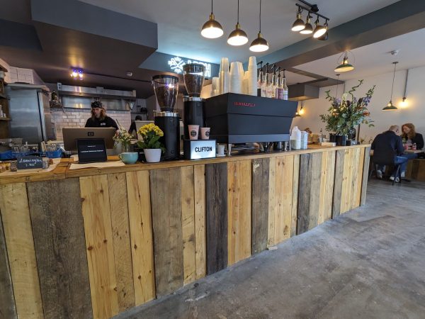 Renovation of a coffee shop Commercial shop fitting - cafe renovation